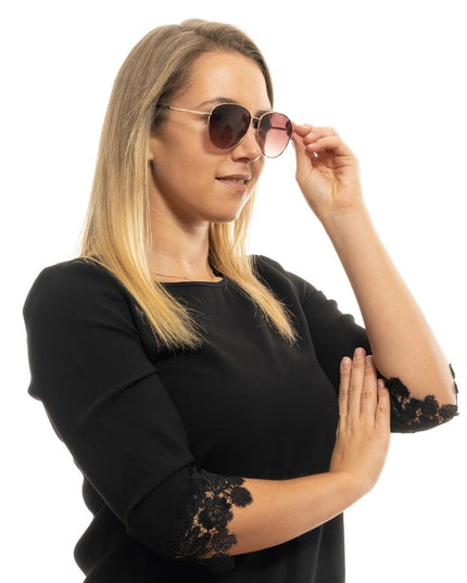 Ted Baker Rose Gold Metal Sunglasses