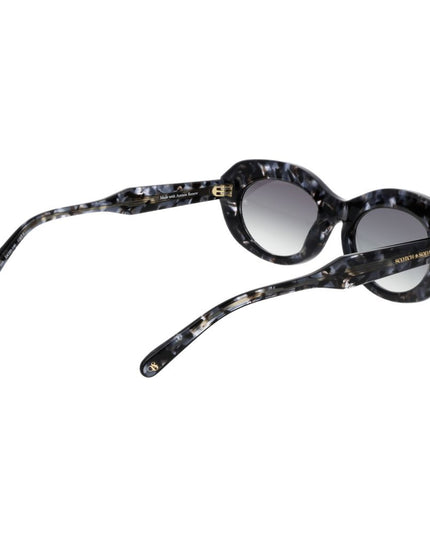 Scotch & Soda Black Women Sunglass