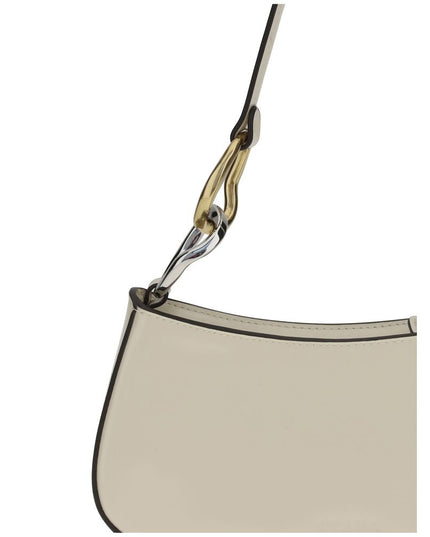 Staud Cream Calf Leather Bos Taurus Shoulder Bag