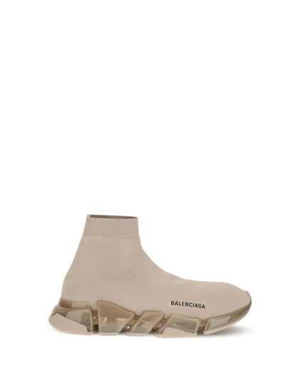 Balenciaga Beige Polyester Athletic Sneakers