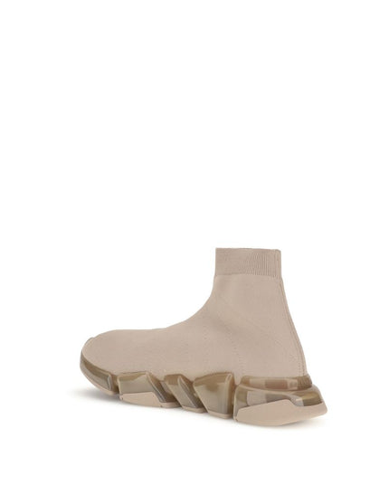 Balenciaga Beige Polyester Athletic Sneakers