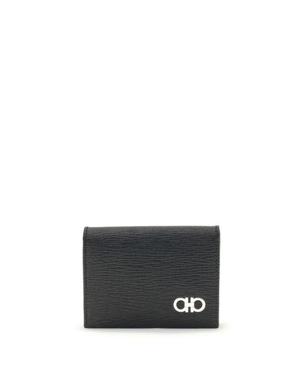 Ferragamo Black Leather Wallet