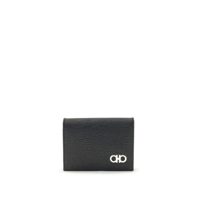 Ferragamo Black Leather Wallet