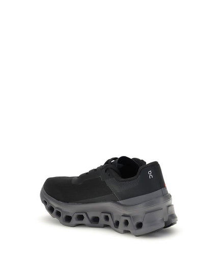 ON Black Polyester Athletic Sneakers