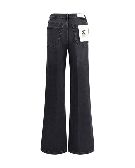 RE/DONE Black Cotton Jeans Denim