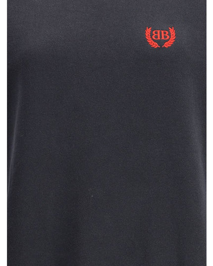 Balenciaga Black Cotton Casual Dress