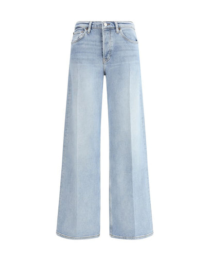 RE/DONE Light Blue Cotton Jeans Denim