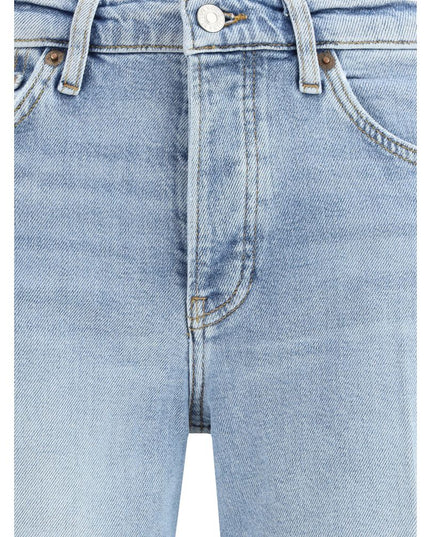 RE/DONE Light Blue Cotton Jeans Denim