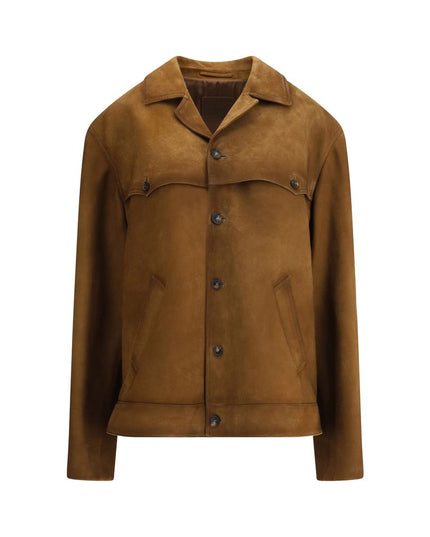 Prada Brown Leather Jacket