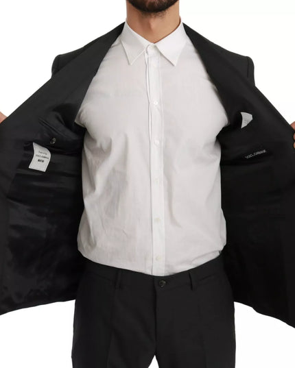 Dolce & Gabbana Slim Fit MARTINI Wool Gray Suit