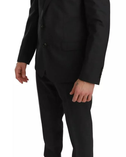Dolce & Gabbana Slim Fit MARTINI Wool Gray Suit