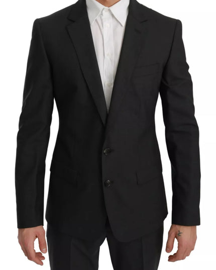 Dolce & Gabbana Slim Fit MARTINI Wool Gray Suit