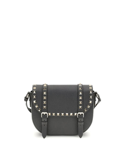 Valentino Garavani Beige Calf Leather Bos Taurus Shoulder Bag