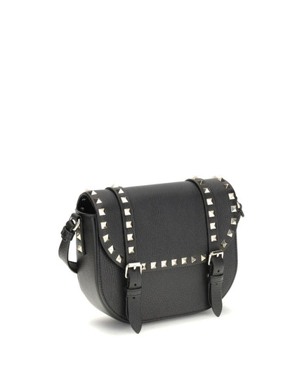 Valentino Garavani Beige Calf Leather Bos Taurus Shoulder Bag