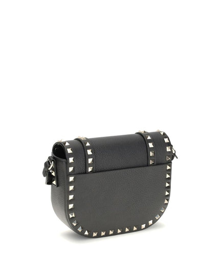 Valentino Garavani Beige Calf Leather Bos Taurus Shoulder Bag