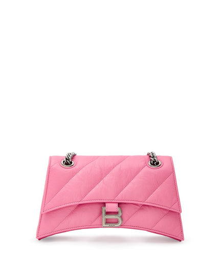 Balenciaga Pink Leather Shoulder Bag