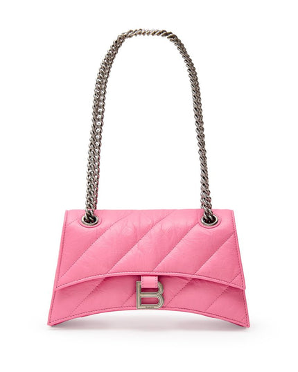 Balenciaga Pink Leather Shoulder Bag