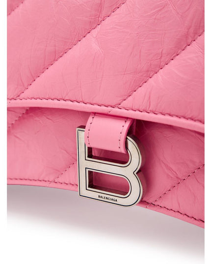 Balenciaga Pink Leather Shoulder Bag