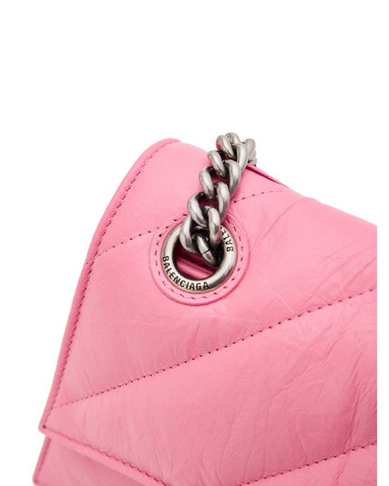 Balenciaga Pink Leather Shoulder Bag