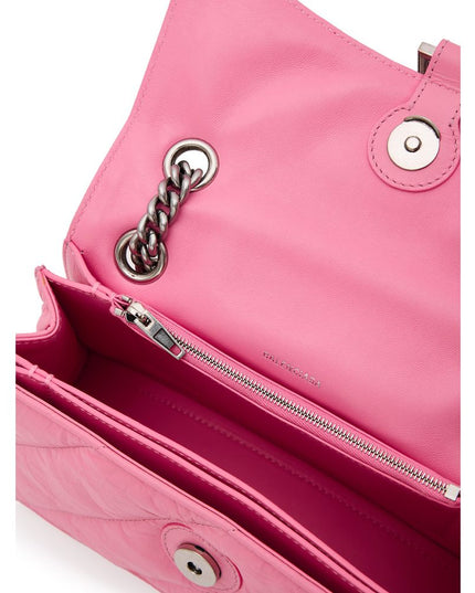 Balenciaga Pink Leather Shoulder Bag