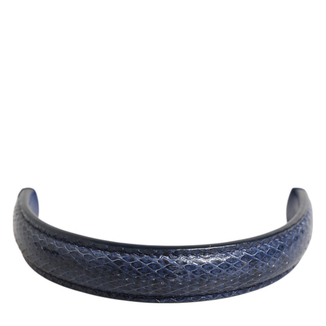 Dolce & Gabbana Blue Large Ayers Leather Bag Handle Women Shoulder Strap