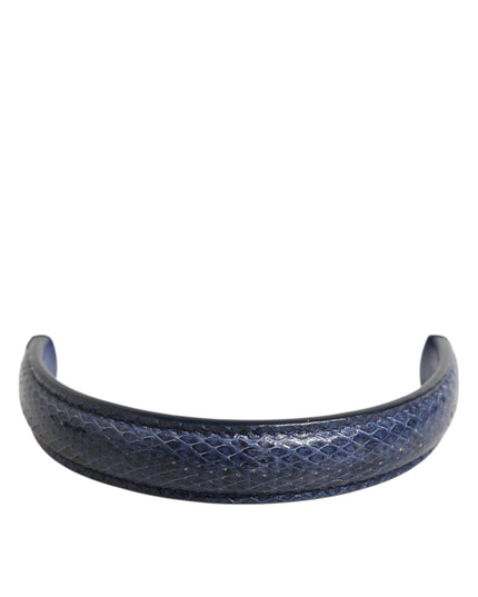 Dolce & Gabbana Blue Large Ayers Leather Bag Handle Women Shoulder Strap