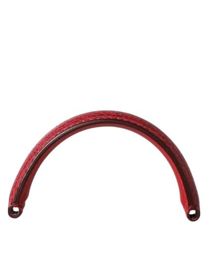 Dolce & Gabbana Red Small Ayers Leather Bag Handle Women Shoulder Strap