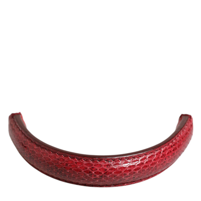 Dolce & Gabbana Red Small Ayers Leather Bag Handle Women Shoulder Strap