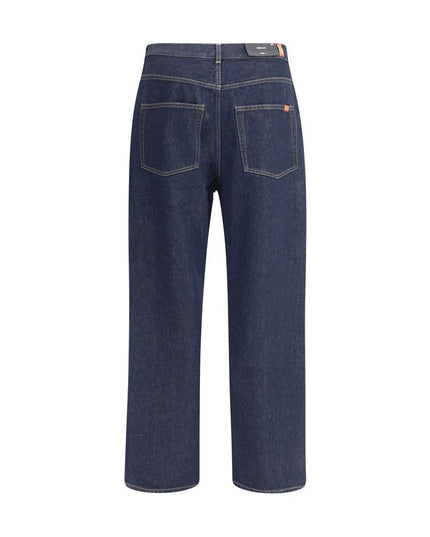 7FOR Blue Cotton Jeans Denim