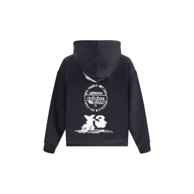 Y-3 Black Cotton Sweatshirt