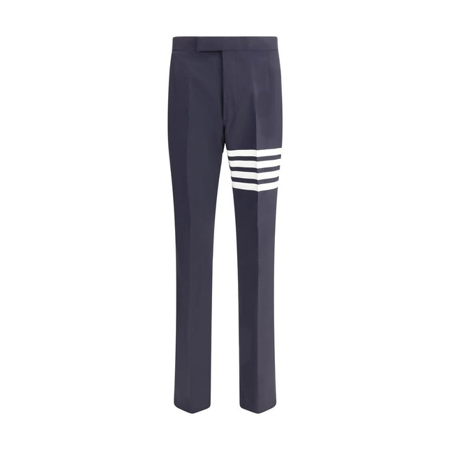 Thom Browne Blue Wool Dress Pants