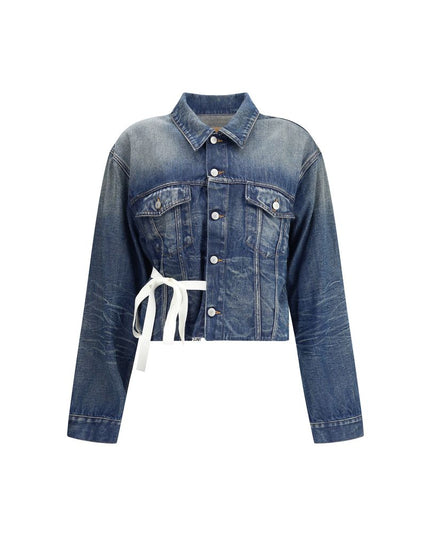 MM6 Blue Cotton Denim Jacket