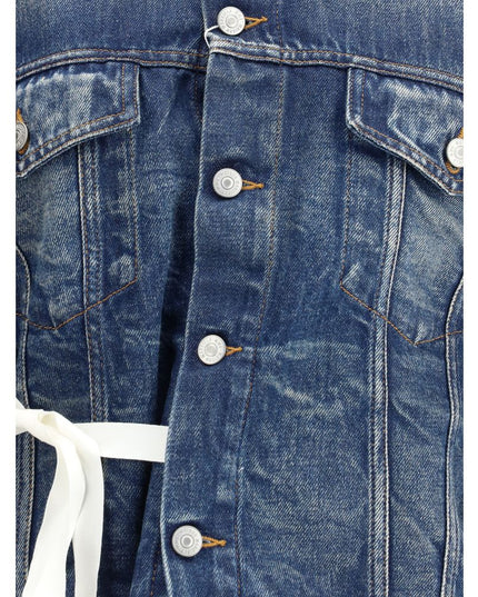 MM6 Blue Cotton Denim Jacket
