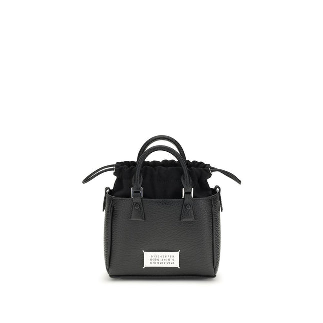 Margiela Black Calf Leather Bos Taurus Shoulder Bag