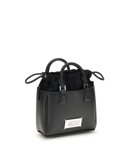 Margiela Black Calf Leather Bos Taurus Shoulder Bag