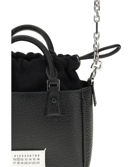 Margiela Black Calf Leather Bos Taurus Shoulder Bag