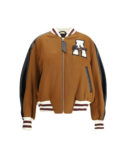 The Attico Brown Fleece Wool Clothing