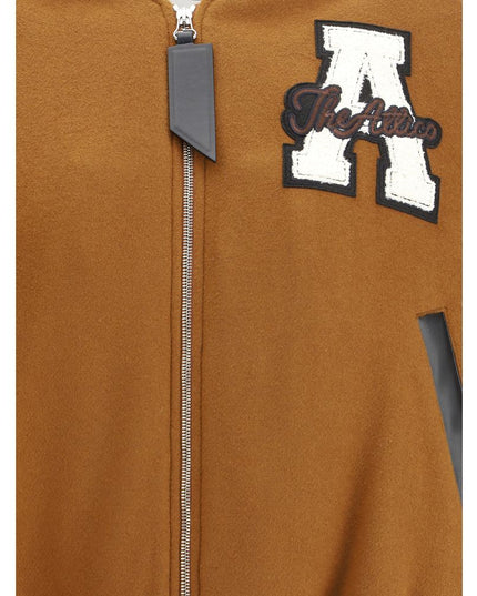 The Attico Brown Fleece Wool Clothing