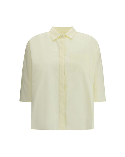 Cruna Yellow Cotton Blouse