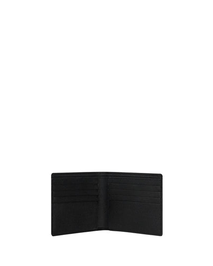 Saint Laurent Black Calf Leather Bos Taurus Wallet