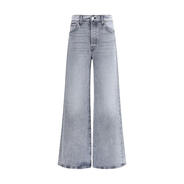 Mother Denim Gray Cotton Jeans Denim