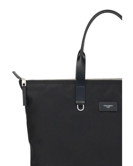 Dolce & Gabbana Black Leather Shoulder Bag