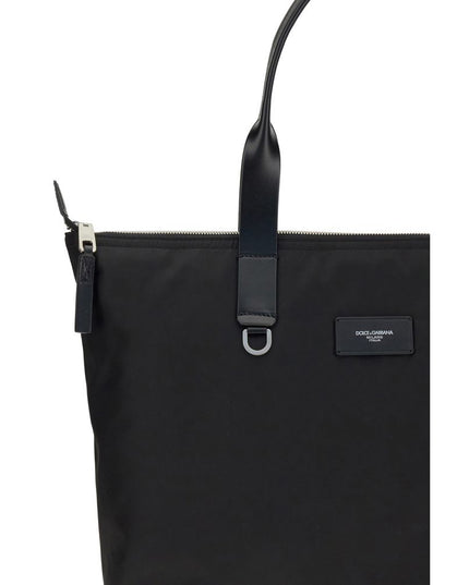 Dolce & Gabbana Black Leather Shoulder Bag