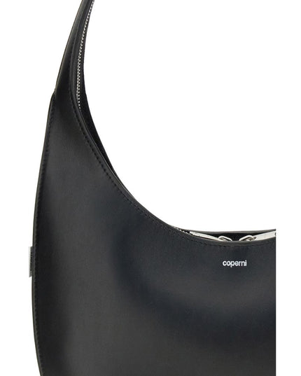 Coperni Black Leather Shoulder Bag