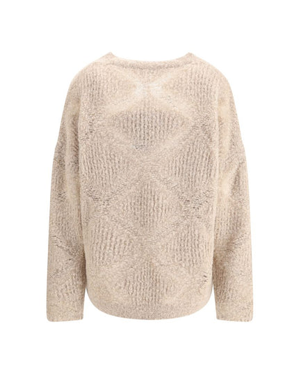 Giorgio Armani Cream Cashmere Cashmere Sweater