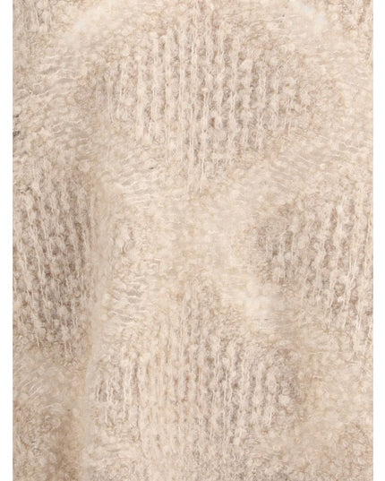 Giorgio Armani Cream Cashmere Cashmere Sweater