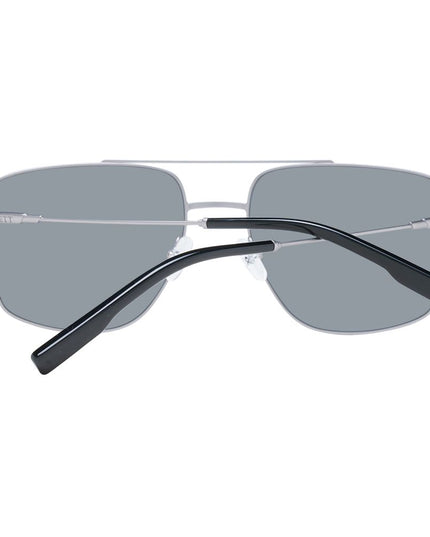 Hackett Gray Metal Sunglasses