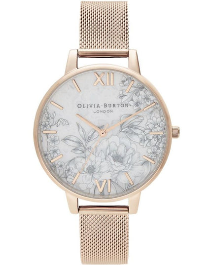 Olivia Burton Multicolor Stainless Steel Dress Watch