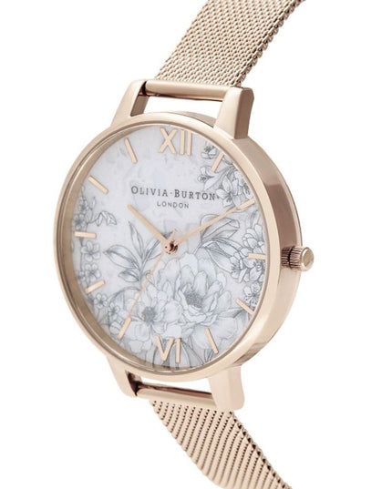 Olivia Burton Multicolor Stainless Steel Dress Watch