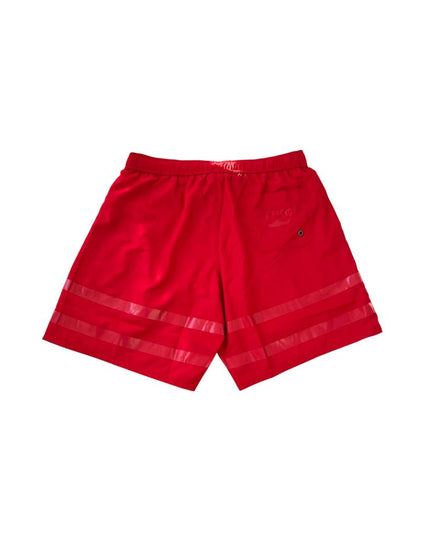 Iceberg Red Polyester Men Swim Short
